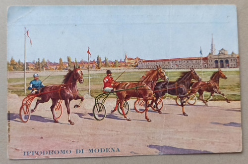 Rara cartolina ippodromo - rara,