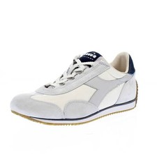 Diadora Heritage Equipe Canvas Stone Wash Bianco - Taglia 42.5 [8.5 US 27cm]