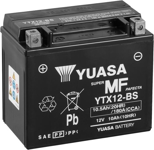 Batteria moto yuasa ytx12 - yuasa, ytx12-bs