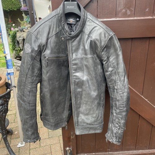 Harley davidson giacca pelle - davidson,