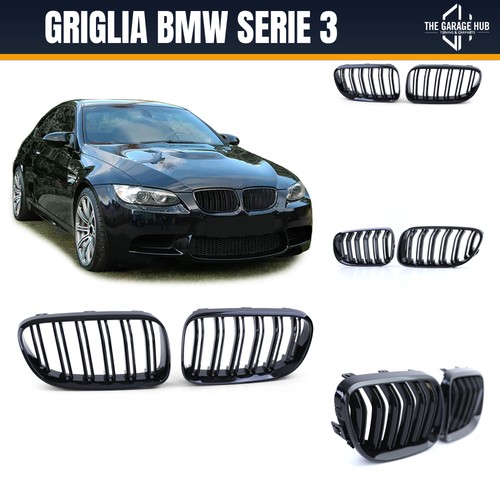 Griglia sportiva nera lucida - griglia,