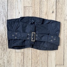 Gucci Black Wide Waist Belt