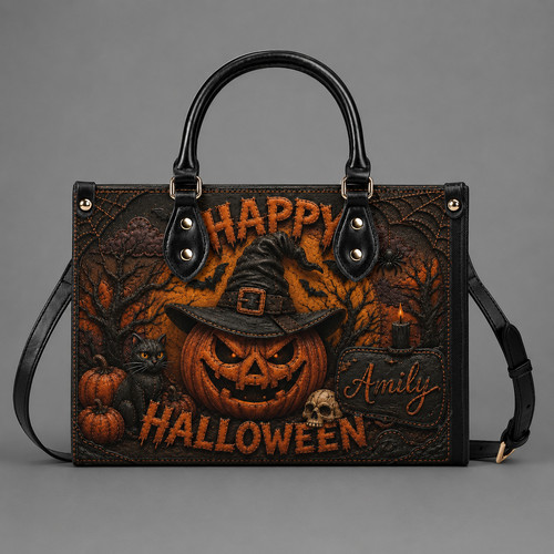 Borsa tote pelle halloween - tote,