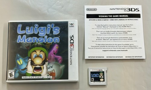Luigi mansion nintendo 3ds - (nintendo,