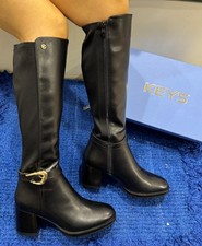 Stivale donna keys black