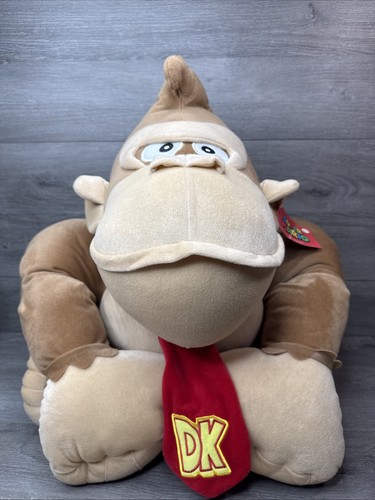 Peluche nintendo donkey kong - donkey,