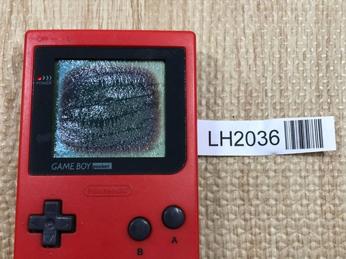 Gameboy pocket console rossa - console,