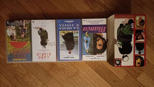 Vhs cofanetto nanni moretti - vhs,