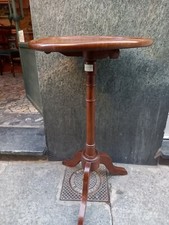 Tavolino Rotondo In Noce