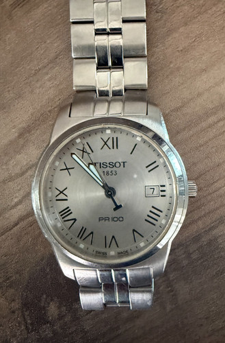 Tissot 1853 silver tone - silver, wr