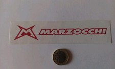 ADESIVO VINTAGE ORIGINALE LOGO MARZOCCHI BIANCO