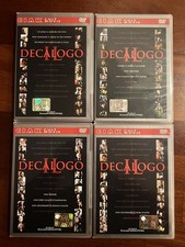 DVD Il Decalogo 1988 (4 Dischi) Ed Editoriale Fuori Catalogo Raro Ottimo
