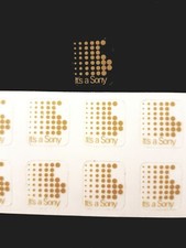 10 Stickers 15×17mm for