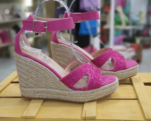 Sandali donna fuchsia b2113 - donna,