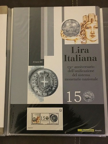 Folder repubblica 2012 lira - 2012,