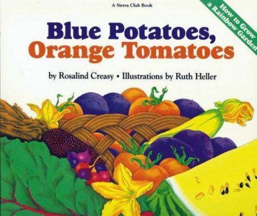 Blue potatoes orange - potatoes,, tomatoes