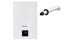 Caldaia A Gas Hermann Saunier Duval Thematek Condens 24 As/1 Kw + Kit Fumi