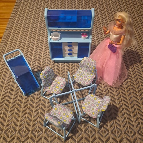 Sala pranzo barbie vintage - sala,