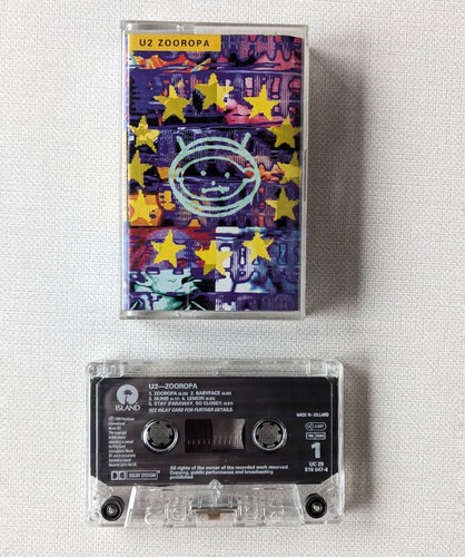 Zooropa cassette 1993 - cassette,