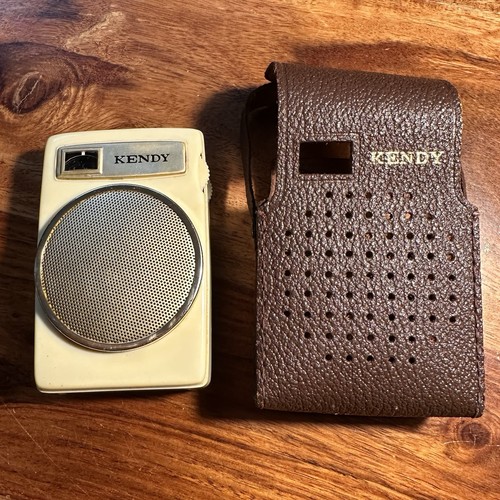 Vintage kendy transistor radio - vintage,