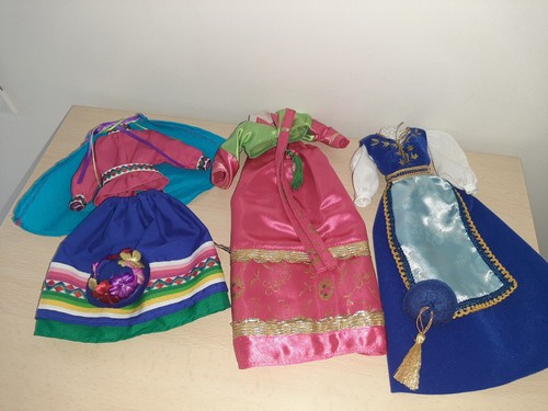 Lotto abiti barbie peruvian - abiti,
