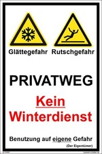 Via privata pericolo