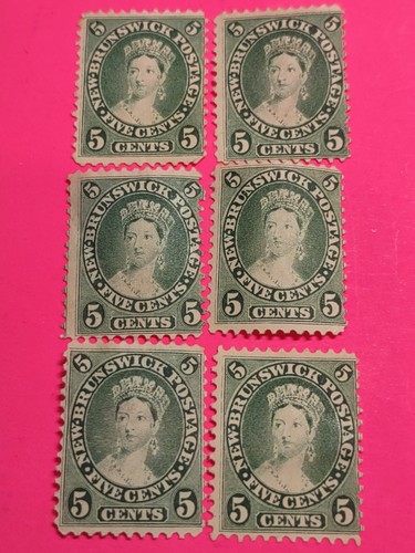 1863 new brunswick stamp - ,