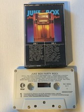 Juke box party rock cassette - box,
