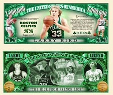 Larry Bird Banconota Million