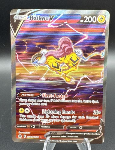 Pokémon tcg raikou - pokémon, v