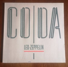 Lp LED ZEPPELIN "coda" 1982
