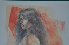 Stampa 30x38 cm. Paolo Eleuteri Serpieri DRUUNA e la balaustra