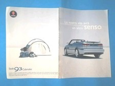 RITAGLIO DI GIORNALE PUBBLICITA' SAAB 93 CABRIOLET AUTO DA COLLEZIONE - (141)