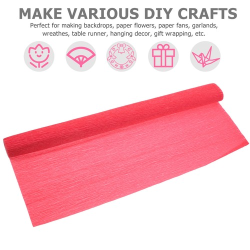 Crepe paper flower making - ,