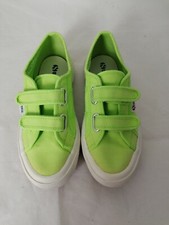 SUPERGA SCARPE BAMBINO UNISEX NR 33 COLORE VERDE 
