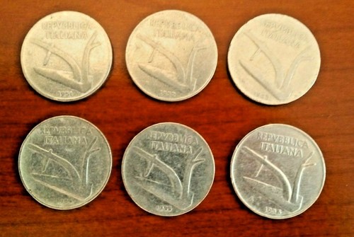 Lire spiga monete 1 -  lire,