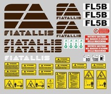 FIAT ALLIS FL5 B decalcomanie