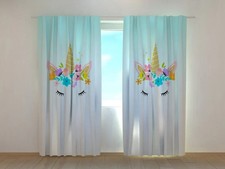 Tende Unicorno con Fiori