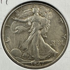 Mezzo dollaro 1947 50c walking - dollaro,