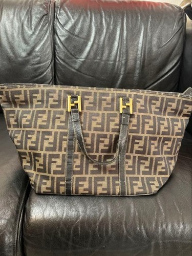 Borsa mano fendi zucca - a,