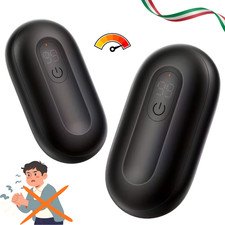 2 Pz Scaldamani Tascabile 2 in 1 Ricaricabile USB Magnetico Antifreddo Mani Pro