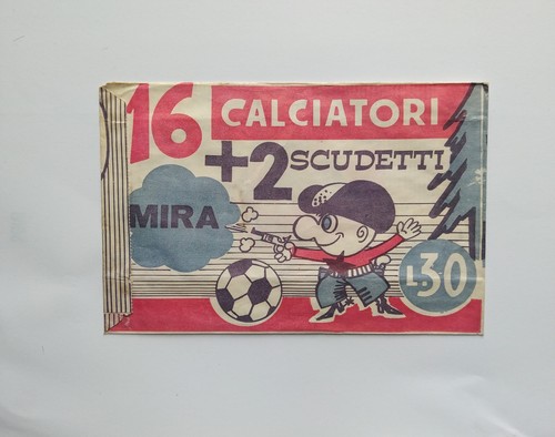 Bustina figurine calciatori - bustina,