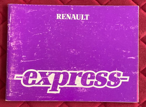 Renault express libretto - libretto, uso