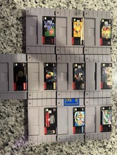 (10) Giochi Super Nintendo