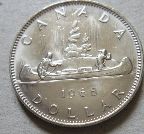 1968 canada canoe island - canoe,