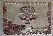 CAPITANO ROSSO CIOCCOLATERIA TORINO TARGA MATRICE  TIMBRO PASTICCERIA