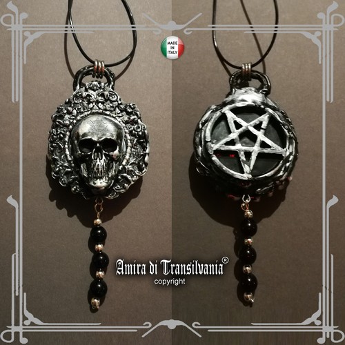 Teschio simbolo pentagramma - simbolo,