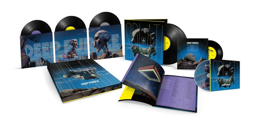 Deep purple splat vinyl lp - x,