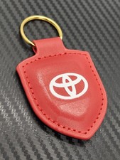 Toyota Pendant Keyring Red New