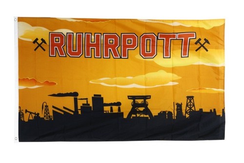 Bandiera germania ruhrpott - bandiera,